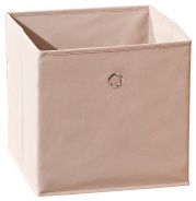 Skladací úložný box Cube - béžová