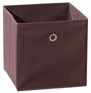 Skladací úložný box Cube - hnedá
