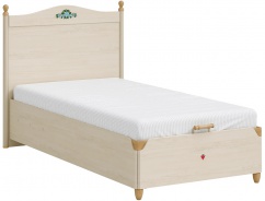 Detská posteľ s úložným priestorom Lilian 100x200cm - breza