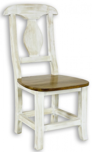 Jedálenská stolička z masívu SIL 03 sedliacka - K03+K02