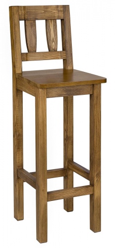 Barová stolička z masívu SIL 10 - K02