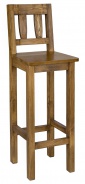 Barová stolička z masívu SIL 10 - výber morenia