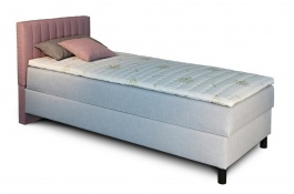 Posteľ BOXSPRING s krátkym čelom Novo - výber produktu