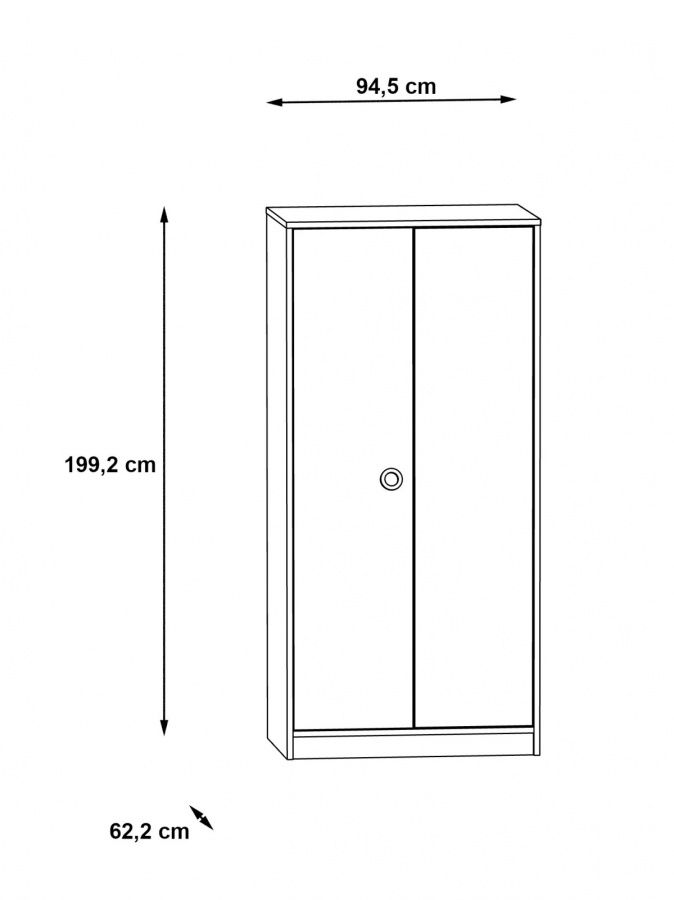 Dvojdverová skriňa andré - slivka comano/terrazo.

 

 

Rozmery dvojdverovej skrine sú 94,5x199,2x62,2cm (š, v, h).

 

 

Všetok nábytok z kolekcie André nájdete nižšie v súvisiacich produktoch.