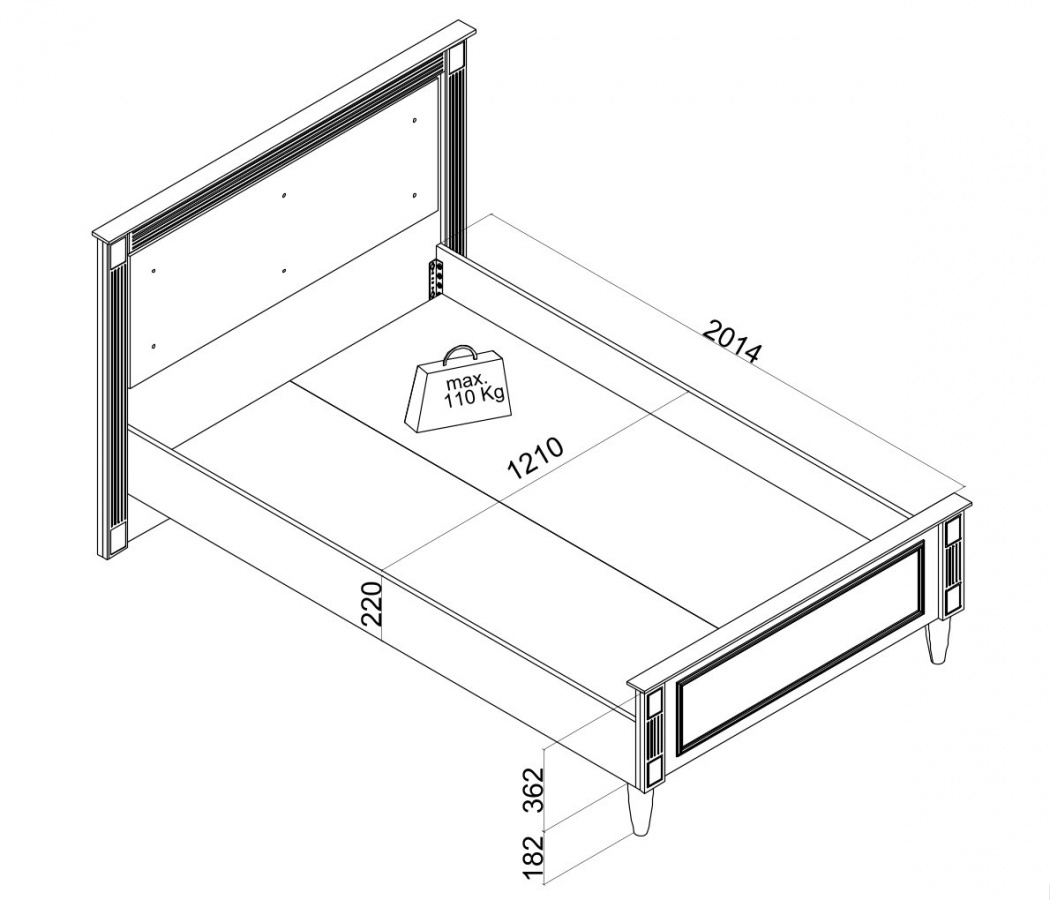 Študentská posteľ 120x200 esme - šedá.

 

Študentská posteľ veľkosti 120x200cm Esme je tým typom nábytku, ktorý si zamilujú všetky ženy bez ohľadu na vek.

 

Rozmery študentskej postele 120x200 Esme sú 144x110x206,8cm (š, v, h).

 

Všetky produkty z kolekcie Esme nájdete nižšie v súvisiacich produktoch.