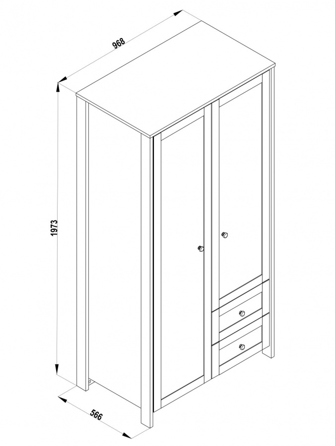 Dvojdverová kombinovaná skriňa paxton - biela.

 

Nábytok Paxton ctí čisté línie, variabilitu a ľahko ho skombinujete s vybavením, ktoré už doma máte.

 

Dvojdverová skriňa Paxton kombinuje šatníkovú časť a časť s dvoma priestrannými šuplíkmi.

 

Rozmery knižnice Paxton sú 83x187x38 cm (š,v,h).

 

Knižnica Paxton je vyrobená z lamina 1.