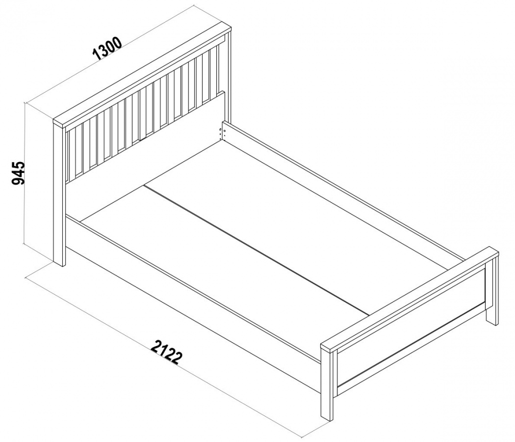 Posteľ 120x200 paxton - biela.

 

Nábytok Paxton ctí čisté línie, variabilitu a ľahko ho skombinujete s vybavením, ktoré už doma máte.

 

Posteľ Paxton 120x200 pôsobí síce subtílne, ale spĺňa všetky nároky na kvalitný spánok.

 

Rozmery postele 120x200 Paxton sú 130x94x213 cm (š, v, h).

 

Posteľ Paxton je vyrobená z lamina 1.