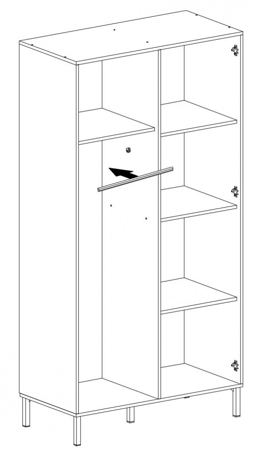 Veľká študentská izba raquel - béžová/dub olejovaný/modrá.

 

Každý študent potrebuje na prácu či samoštúdium dostatok priestoru.

 

Nadčasový design skrinky je prvým aspektom, ktorý Vás určite zaujme.

 

Komoda je opatrená 2 dvierkami za ktorými sa nachádza polica.

 

Dvojdverová šatníková skriňa sa skvele hodí aj do menších miestností, a pritom poskytne dostatok úložného priestoru.

 

Pohodlná študentská posteľ je najdôležitejším prvkom, na ktorý by ste mali pri zariaďovaní izby myslieť.

 

Vysoký regál vďaka svojmu unikátnemu dizajnu celú izbu fantasticky ozvláštni a povýši ju o level vyššie.

 

Veľká študentská izba sa skladá z týchto prvkov:


	Písací stôl Raquel - 125x74,5x56cm (š, v, h)
	Skrinka Raquel - 90x165x40cm (š, v, h)
	Široká komoda Raquel - 155x90x40cm (š, v, h)
	Dvojdverová šatníková skriňa Raquel - 100x195x50cm (š, v, h)
	Študentská posteľ 120x200cm s úložným priestorom Raquel - 134x90x211cm (š, v, h)
	Regál Racquel - 55x195x40cm (š, v, h)


 

Všetky produkty z kolekcie Raquel nájdete nižšie v súvisiacich produktoch.