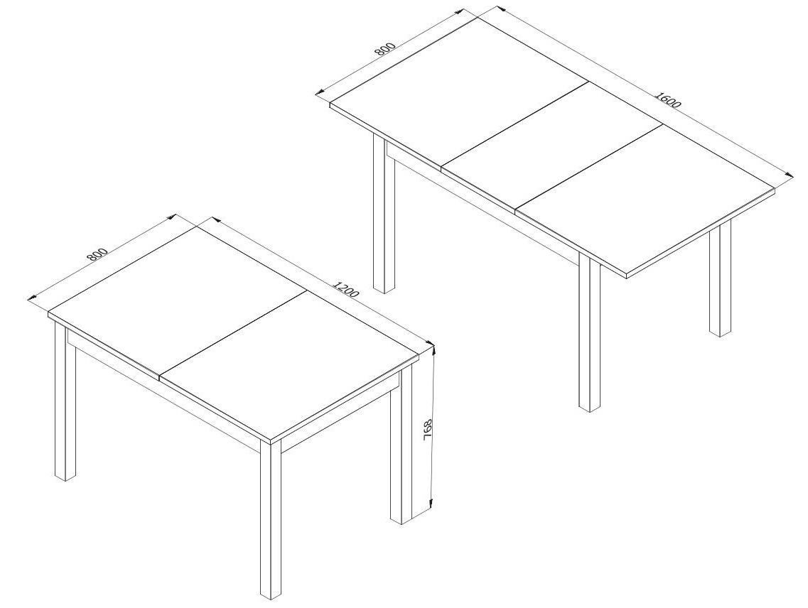 Rozkladací jedálenský stôl 120cm grande - biela.

 

Rozmery rozkladacieho jedálenského stola 120cm Grande sú 120x77x80cm (š, v, h).

 

Všetky produkty z kolekcie Grande nájdete nižšie v súvisiacich produktoch.