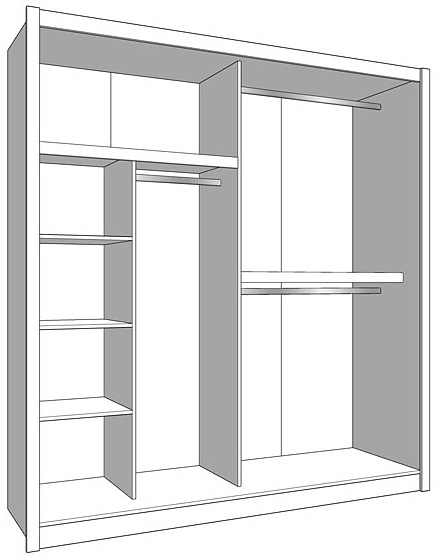 Posuvná šatníková skriňa so zrkadlom 205 gally - biela.

 

Rozmery posuvnej šatníkovej skrine so zrkadlom 205 Gally sú 205x215,5x58cm (š, v, h).

 

Všetky produkty z kolekcie Gally nájdete nižšie v súvisiacich produktoch.