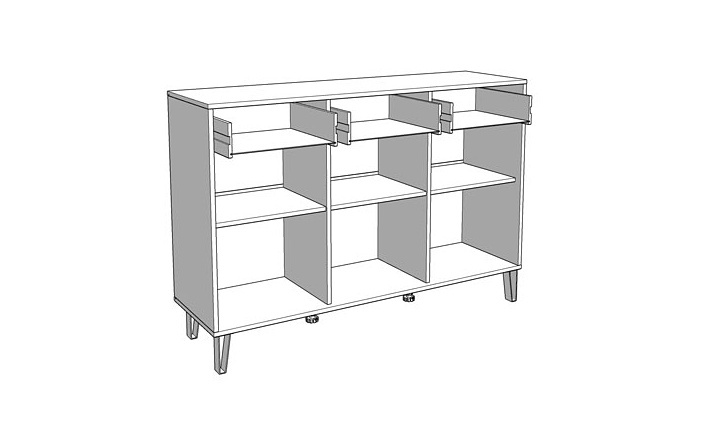 Kombinovaná komoda blanc - biela.

 

Rozmery kombinovanej komody Blanc sú 138x92,5x40cm (š, v, h).

 

Všetok nábytok z kolekcie Blanc nájdete nižšie v súvisiacich produktoch.